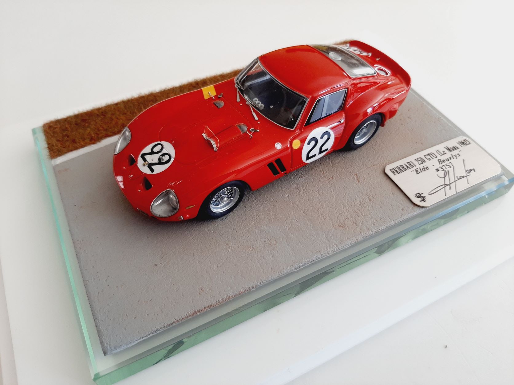 F. Suber : Ferrari 250 GTO 3757GT Le mans 1962 --> SOLD